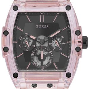 Guess Herrklocka GW0032G1 Get in Touch Foundation Svart/Gummi Ø44 mm