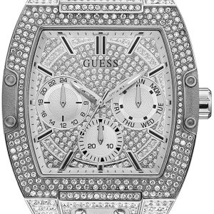 Guess Herrklocka GW0094G1 Silverfärgad/Stål