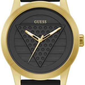 Guess Herrklocka GW0200G1 Svart/Gummi Ø44 mm