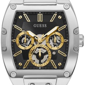 Guess Herrklocka GW0202G3 Phoenix Grå/Gummi Ø43 mm