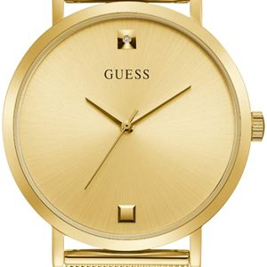 Guess Herrklocka GW0248G2 Gulguldstonad/Gulguldtonat stål Ø44 mm