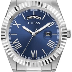 Guess Herrklocka GW0265G7 Connoisseur Blå/Stål Ø42 mm