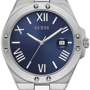 Guess Herrklocka GW0276G1 Perspective Blå/Stål Ø41 mm