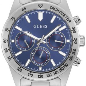 Guess Herrklocka GW0329G1 Blå/Stål Ø42 mm