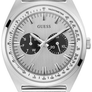 Guess Herrklocka GW0336G1 Silverfärgad/Stål Ø42 mm