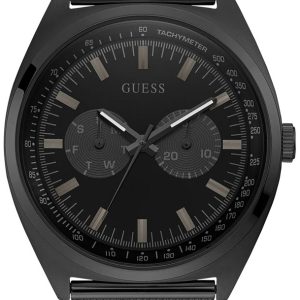 Guess Herrklocka GW0336G3 Svart/Stål Ø42 mm