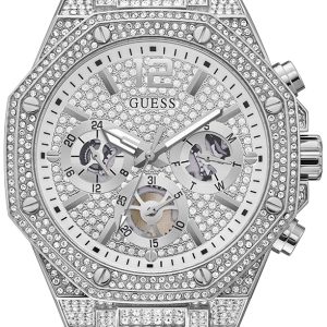 Guess Herrklocka GW0419G1 Silverfärgad/Stål Ø44 mm