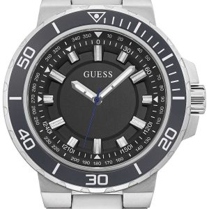 Guess Herrklocka GW0426G1 Svart/Stål Ø44 mm