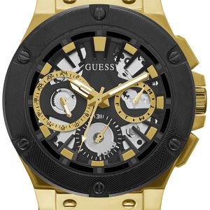 Guess Herrklocka GW0487G5 Other Svart/Plast Ø44 mm