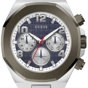 Guess Herrklocka GW0489G1 Empire Blå/Stål Ø46 mm