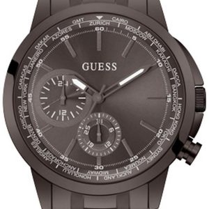 Guess Herrklocka GW0490G5 Spec Brun/Stål Ø44 mm