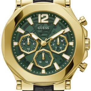 Guess Herrklocka GW0492G3 Other Grön/Plast Ø46 mm