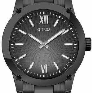 Guess Herrklocka GW0574G3 Crescent Svart/Stål Ø44 mm