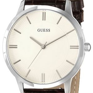 Guess Herrklocka W0664G2 Vit/Läder Ø40 mm