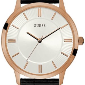 Guess Herrklocka W0664G4 Vit/Läder Ø44 mm