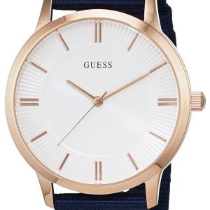 Guess Herrklocka W0795G1 Escrow Vit/Textil Ø44 mm