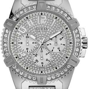 Guess Herrklocka W0799G1 Silverfärgad/Stål Ø48 mm