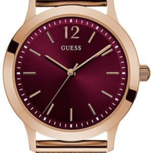 Guess Herrklocka W0921G5 Exchange Lila/Roséguldstonat stål Ø42 mm