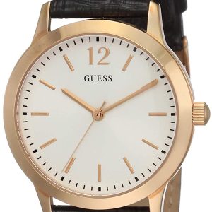 Guess Herrklocka W0922G6 Vit/Läder Ø39 mm