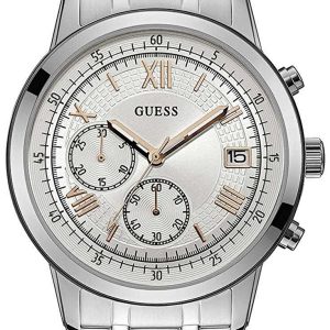 Guess Herrklocka W1001G1 Silverfärgad/Stål Ø44 mm