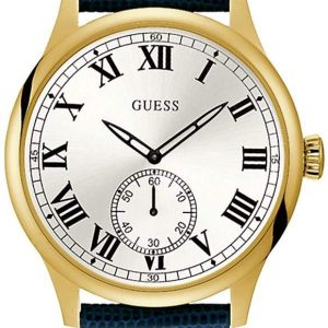 Guess Herrklocka W1075G2 Cambridge Silverfärgad/Läder Ø44 mm