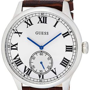 Guess Herrklocka W1075G4 Vit/Läder Ø44 mm