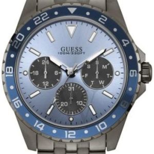 Guess Herrklocka W1107G5 Blå/Stål Ø44 mm