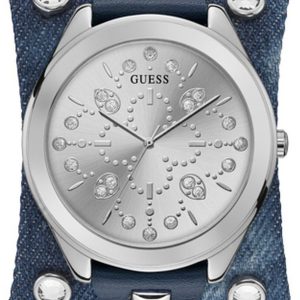 Guess Herrklocka W1139L1 Silverfärgad/Läder Ø45 mm