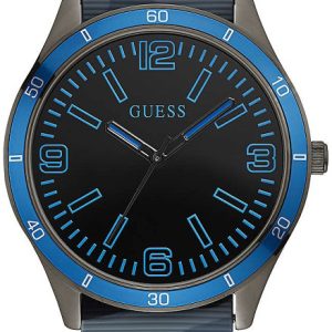 Guess Herrklocka W1163G1 Svart/Gummi Ø45 mm