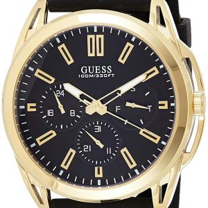 Guess Herrklocka W1177G2 Svart/Gummi Ø44 mm