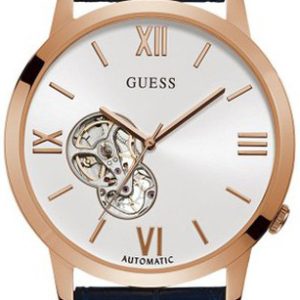 Guess Herrklocka W1183G3 Silverfärgad/Läder Ø42 mm