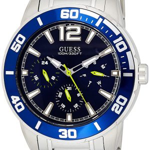 Guess Herrklocka W1249G2 Blå/Stål Ø44 mm