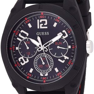 Guess Herrklocka W1256G1 Svart/Gummi Ø46 mm