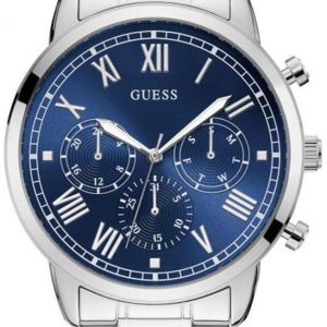 Guess Herrklocka W1309G1 Blå/Stål Ø44 mm