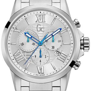 Guess Herrklocka Y08007G1 Collection Silverfärgad/Stål Ø42 mm