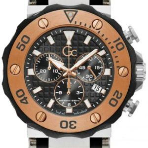 Guess Herrklocka Y63003G2 Collection Svart/Gummi Ø44 mm