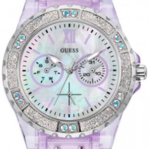 Guess Limelight Damklocka GW0041L4 Blå/Resinplast Ø39 mm