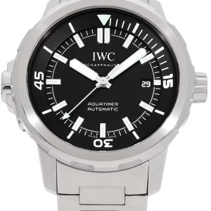 IWC Herrklocka IW328803 Aquatimer Svart/Stål Ø42 mm