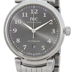 IWC Herrklocka IW356602 Da Vinci Grå/Stål Ø40 mm