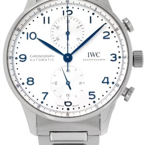 IWC Herrklocka IW371617 Portugieser Silverfärgad/Stål Ø41 mm