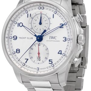 IWC Herrklocka IW390702 Portugieser Silverfärgad/Stål Ø44.6 mm