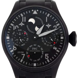 IWC Herrklocka IW503604 Pilots Svart/Titan Ø46.2 mm