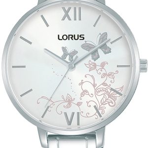 Lorus Damklocka RG201TX9 Ladies Vit/Stål Ø34 mm