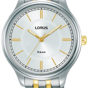 Lorus Damklocka RG209VX9 Ladies Silverfärgad/Guldtonat stål Ø32 mm