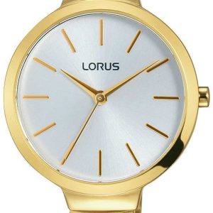 Lorus Damklocka RG216LX9 Ladies Svart/Gulguldtonat stål Ø32 mm