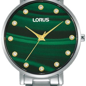 Lorus Damklocka RG229VX9 Ladies Grön/Stål Ø32 mm