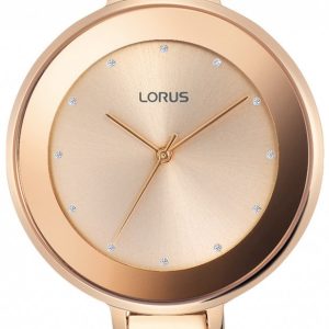 Lorus Damklocka RG236LX9 Roséguldstonad/Roséguldstonat stål Ø40 mm