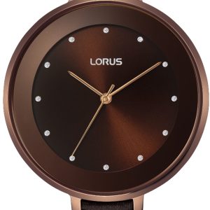 Lorus Damklocka RG239LX9 Brun/Läder Ø40 mm