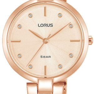 Lorus Damklocka RG240VX9 Ladies Rosa/Roséguldstonat stål Ø32 mm