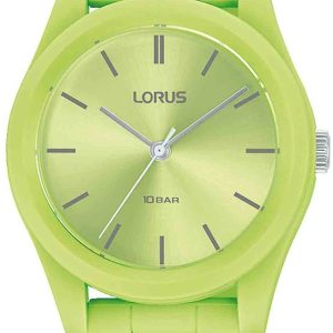 Lorus Damklocka RG265RX9 Ladies Grön/Plast Ø36 mm